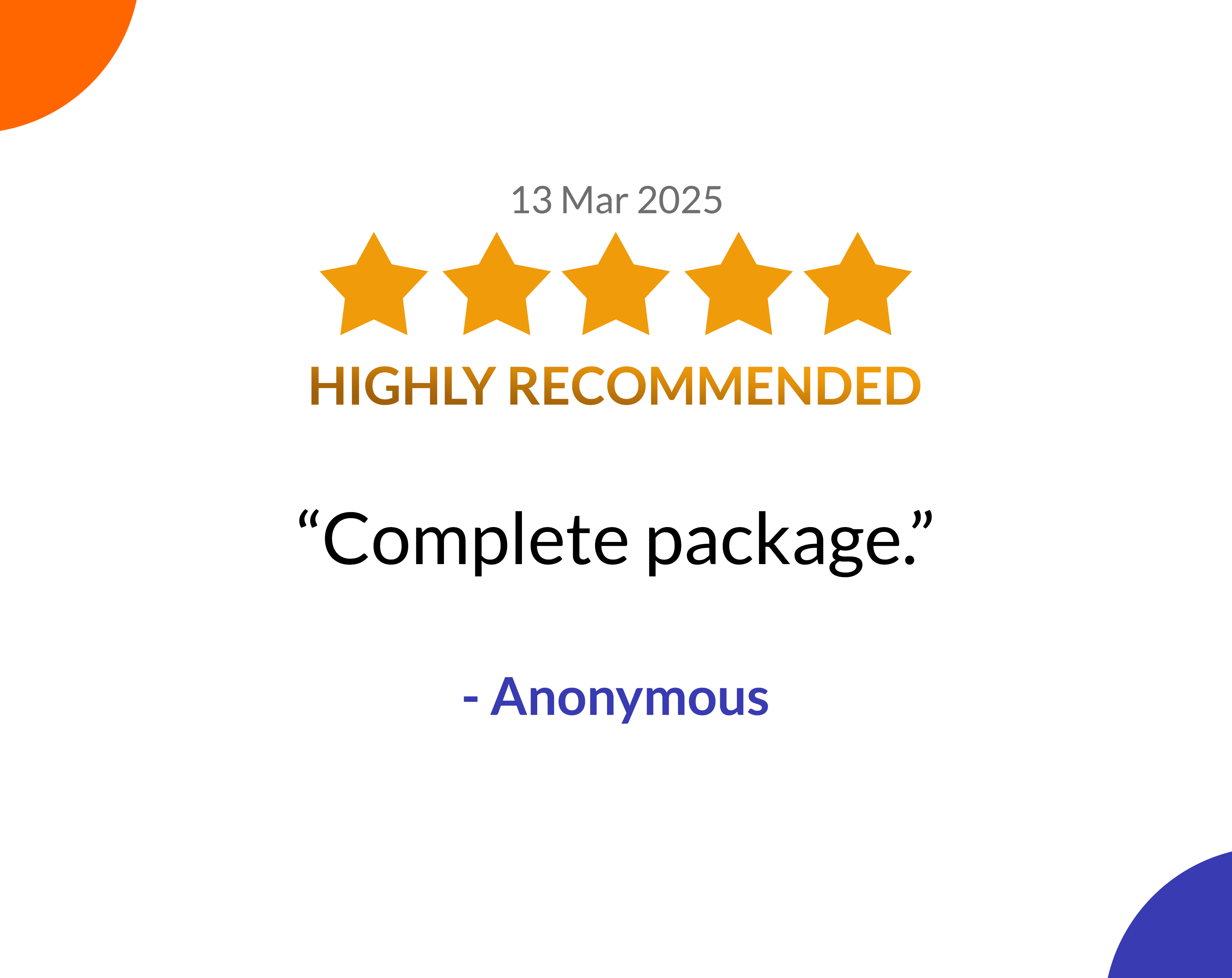 Customer Review